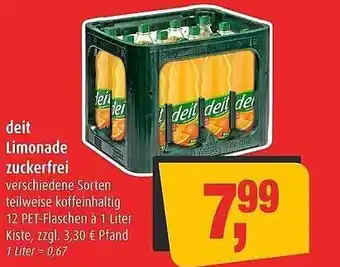 Markant Deit limonade zuckerfrei Angebot