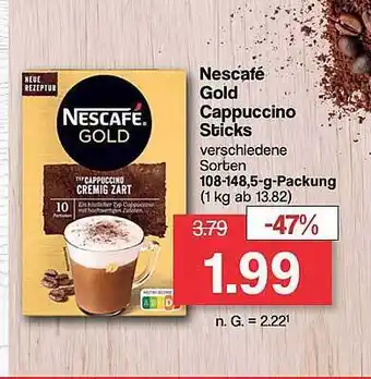 Famila Nord West Nescafé gold cappuccino sticks Angebot