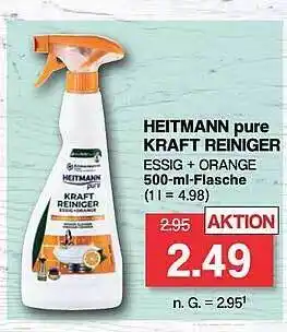 Famila Nord West Heitmann pure kraft reiniger Angebot