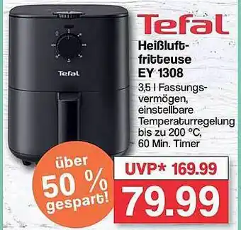 Famila Nord West Tefal heißluftfritteuse ey 1308 Angebot