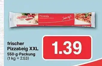 Famila Nord West Frischer pizzateig xxl Angebot