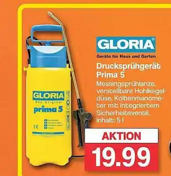 Famila Nord West Gloria drucksprühgerät prima 5 Angebot