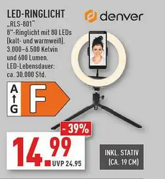 Marktkauf Denver led-rindlicht „rls-801“ Angebot