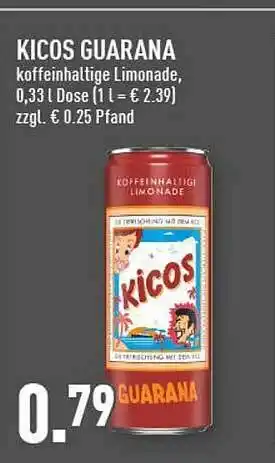 Marktkauf Kicos guarana Angebot