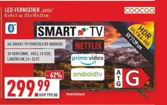 Marktkauf Coocaa led-fernseher „55s5g“ Angebot