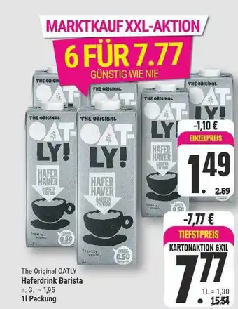 Marktkauf The original oatly haferdrink barista Angebot