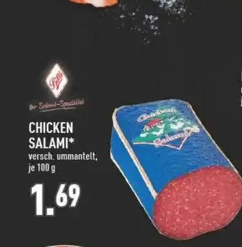 Marktkauf Billa chicken salami Angebot