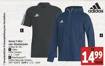 Marktkauf Adidas herren t-shirt oder allwetterjacke Angebot