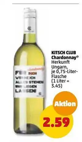 PENNY Kitsch club chardonnay Angebot