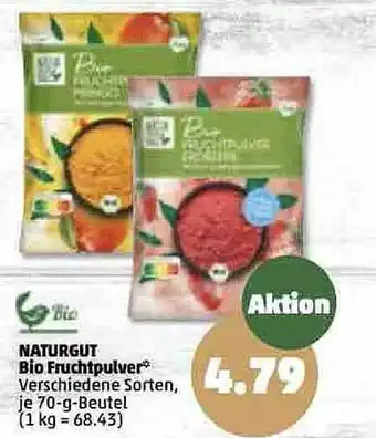 PENNY Naturgut bio fruchtpulver Angebot