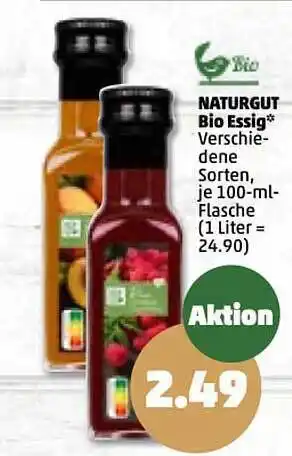 PENNY Naturgut bio essig Angebot