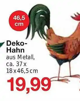 Jawoll Deko-hahn Angebot