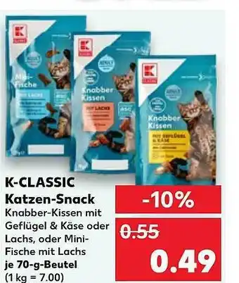 Kaufland K-classic katzen-snack Angebot