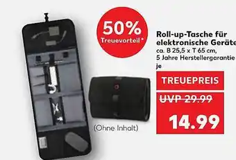 Kaufland Roll-up-tasche für elektronische geräte Angebot