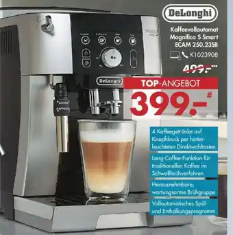 Galeria DeLonghi Kaffeevollautomat Magnifica S Smart ECAM 250.23SB Angebot