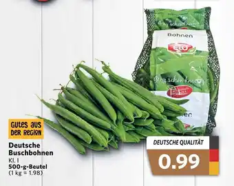 Combi Deutsche Buschbohnen 500g Beutel Angebot