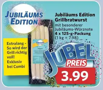 Combi Jubiläums Edition Grillbratwurst 4x125g Angebot