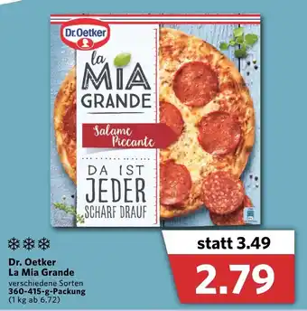 Combi Dr. Oetker La Mia Grande 360-415g Angebot