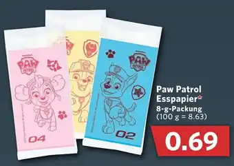 Combi Paw Patrol Esspapier 8g Angebot