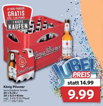 Combi König Pilsener 20x0,5L/24x0,33L Angebot