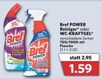 Combi Bref Power Reiniger oder WC Kraftgel 750/1000ml Angebot