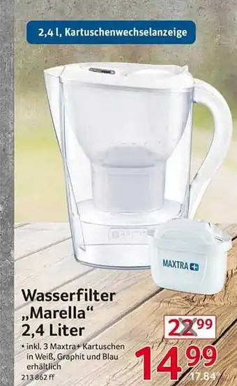 Selgros Maxtra+ wasserfilter „marella“ Angebot