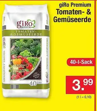 Zimmermann Giro premium tomaten- & gemüseerde Angebot