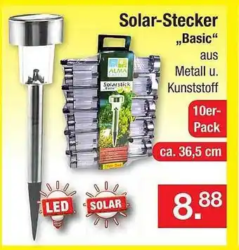 Zimmermann Solar-stecker „basic“ Angebot