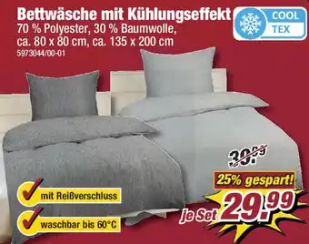 Poco Bettwäsche mit Kühlungseffekt Angebot