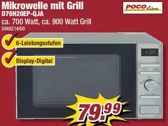 Poco Pocoline Mikrowelle mit Grill D70H20EP-QJA Angebot