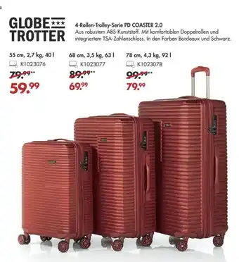 Galeria Globe Trotter 4 Rollen Trolley Serie PD Coaster 2.0 Angebot