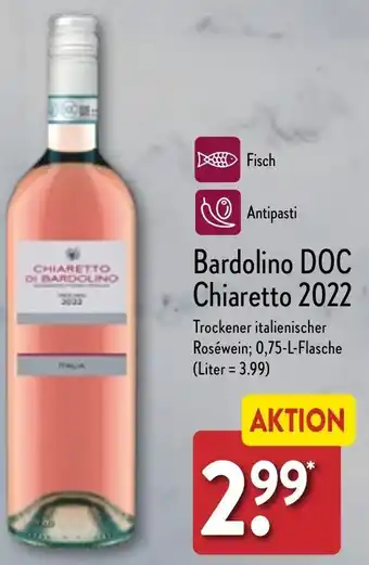 Aldi Nord Bardolino DOC Chiaretto 2022 Angebot