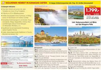 Netto Marken-Discount Goldener Herbst in Kanadas Osten Angebot