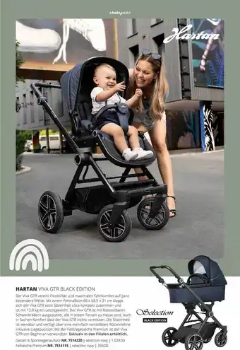 Baby Walz Hartan viva gtr black edition Angebot