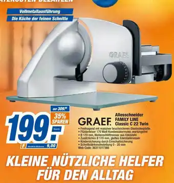expert Octomedia Graef allesschneider family line classic c22 twin Angebot