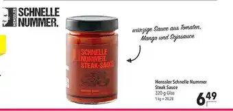 CITTI Markt Henssler schnelle nummer steak sauce Angebot