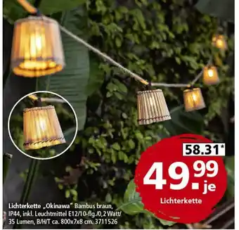 Segmüller Okinawa Lichterkette Angebot