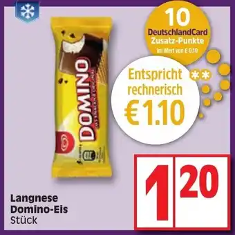 Edeka Langnese Domino Eis Angebot