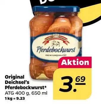 NETTO Original Deichsel's Pferdebockwurst 650 ml Angebot