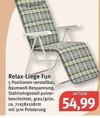 Feneberg Relax-liege fun Angebot