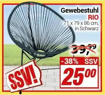 CENTERSHOP Gewebestuhl Rio Angebot