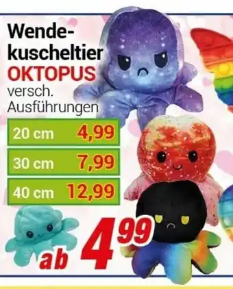 CENTERSHOP Wendekuscheltier Oktupos Angebot