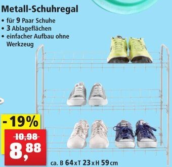 Thomas Philipps Metall Schuhregal Angebot