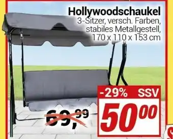 CENTERSHOP Hollywoodschaukel Angebot