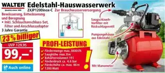 Norma Walter Edelstahl Hauswasserwerk Angebot