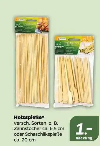 NETTO Holzspieße Angebot