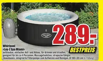 B1 Discount Baumarkt Whirlpool lay-z spa miami Angebot