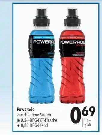 CITTI Markt Powerade verschiedene sorten Angebot