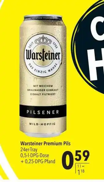CITTI Markt Warsteiner premium pils Angebot