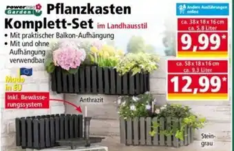 Norma Powertec Garden Pflanzkasten Komplett Set Angebot